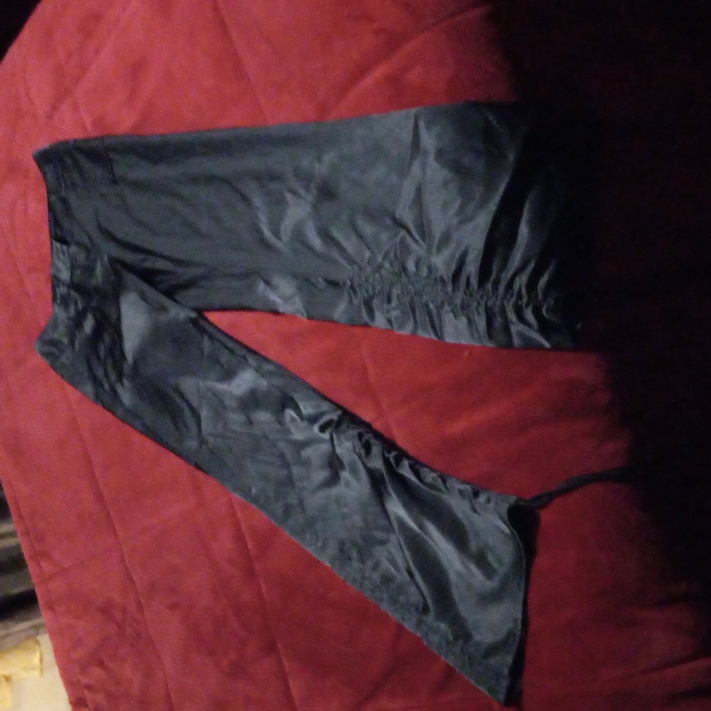 Silk Black Pants